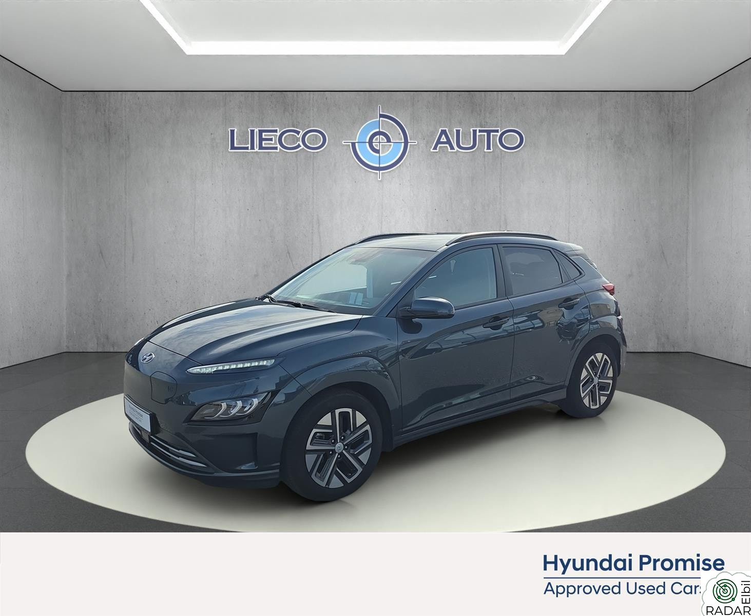 HYUNDAI Kona 64kWt 204HK LR Premium Skinn Takluke App H.Feste
