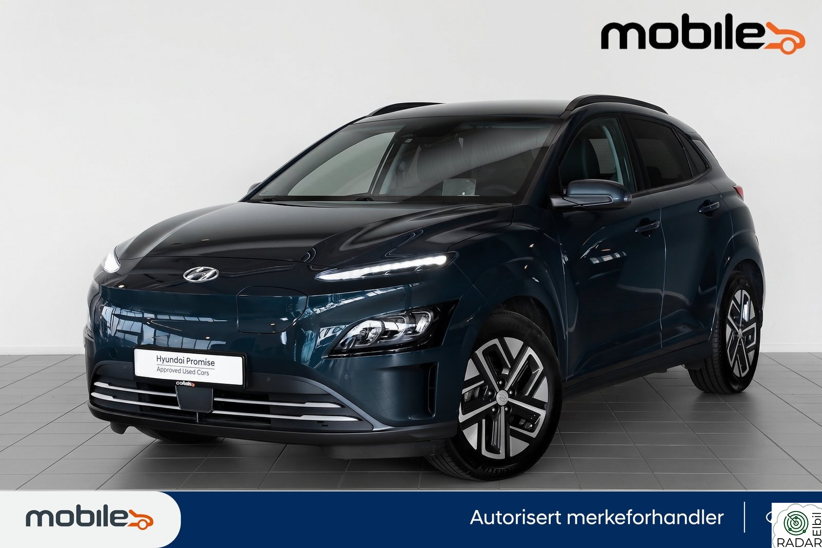 HYUNDAI Kona En eiers Premium LongRange / SKINN  Krell/ Se garanti !
