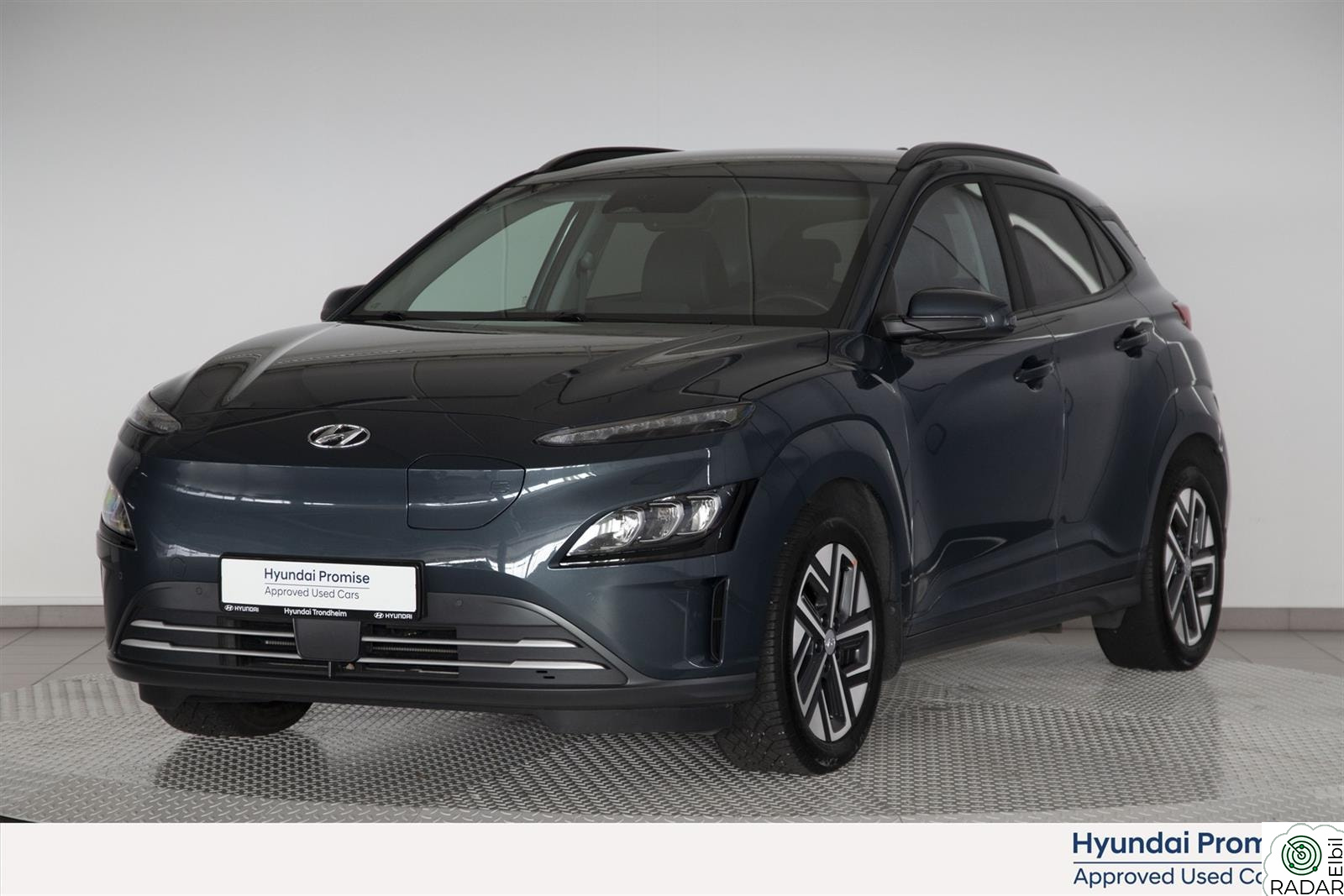 HYUNDAI Kona Long Range Premium |Skinn|ACC|App|R.kam|Rattvarme
