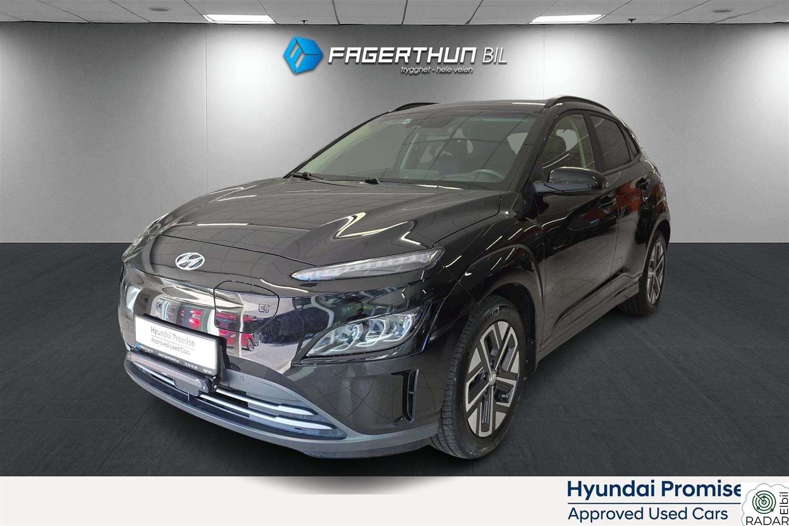 HYUNDAI Kona Long range 64kwh Premium Ledbar