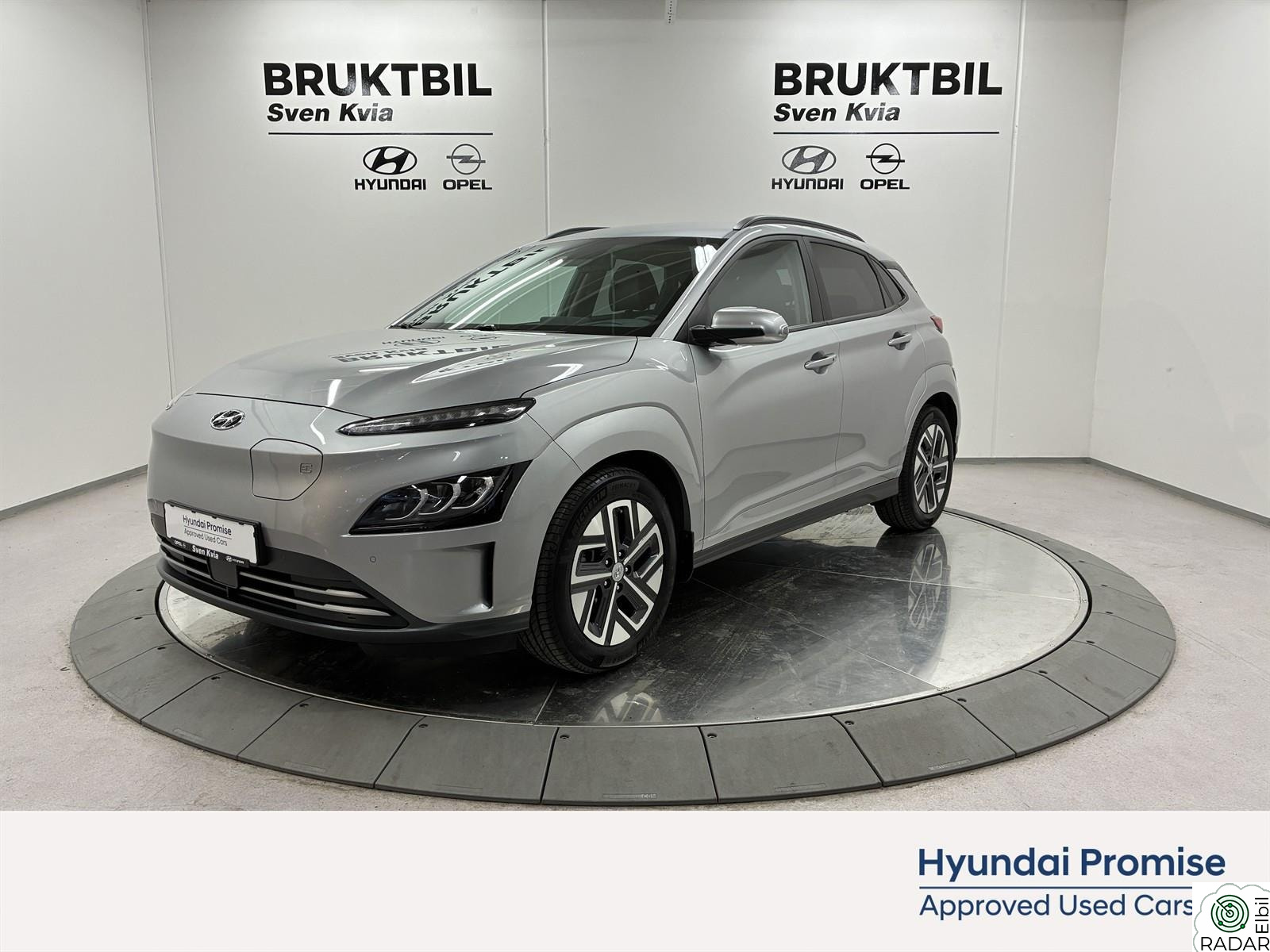 HYUNDAI Kona NORSK PREMIUM LR 64KWH 204HK SKINN KAMERA NAVI KRELL
