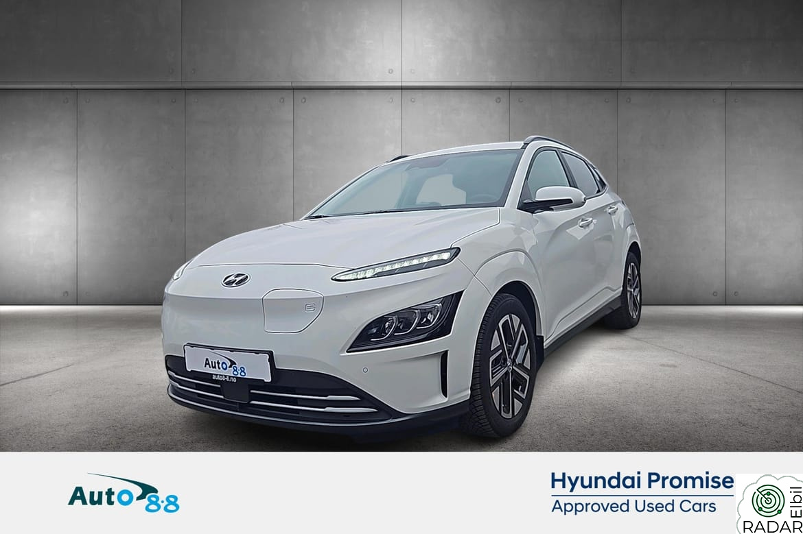HYUNDAI Kona Premium. Skinn, Krell, Vent.seter++