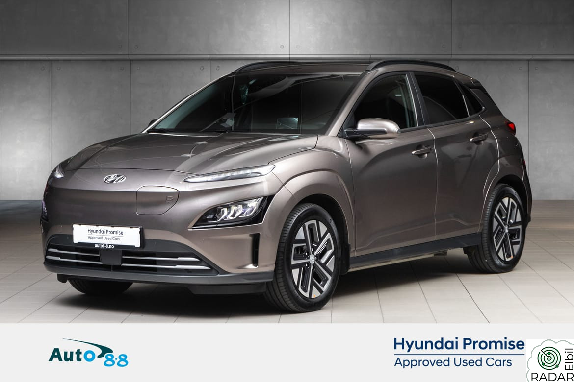 HYUNDAI Kona Premium Long Range, Nydelig bil!