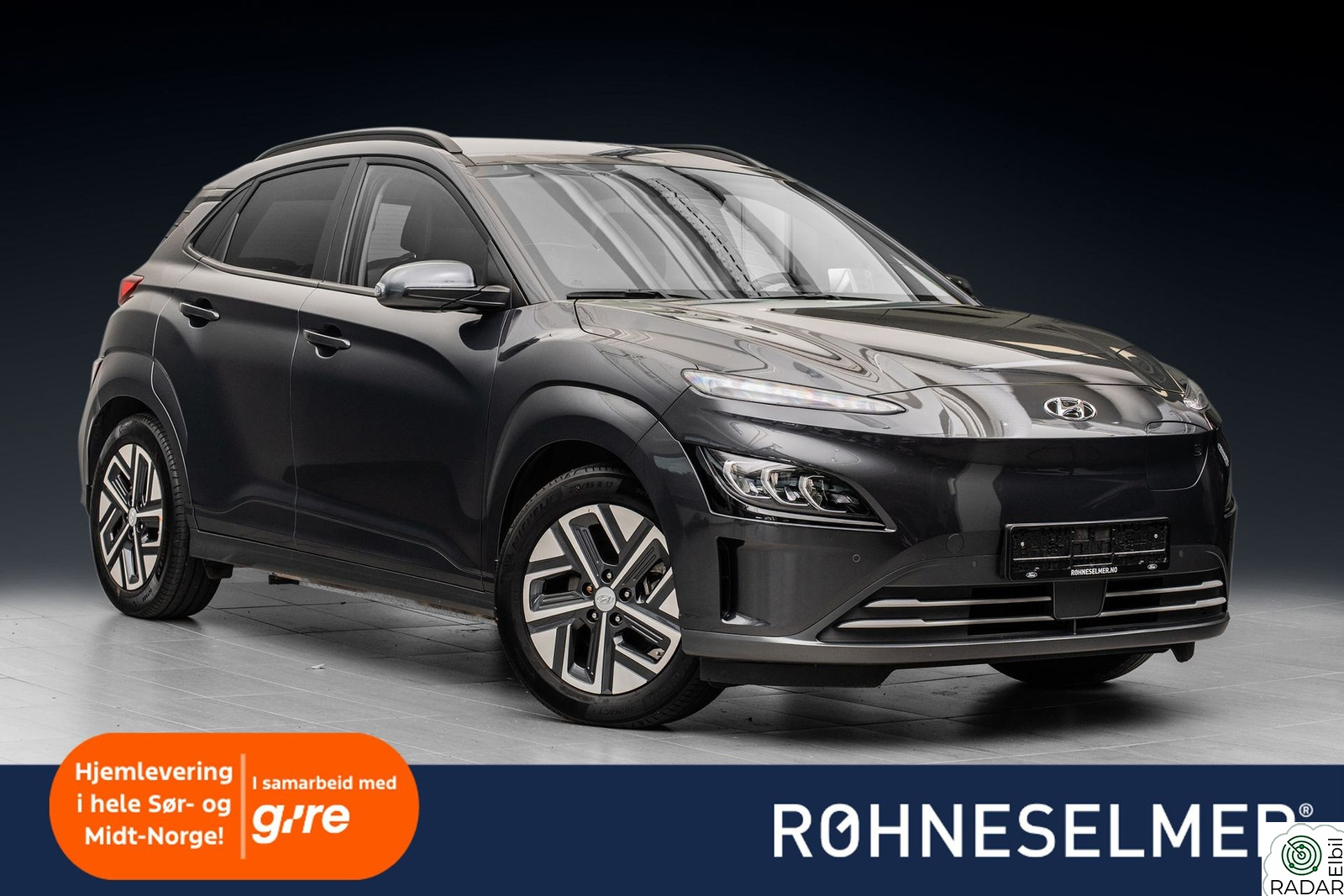 HYUNDAI Kona Premium LR/5 års nybilgaranti uten kilometerbegrensning