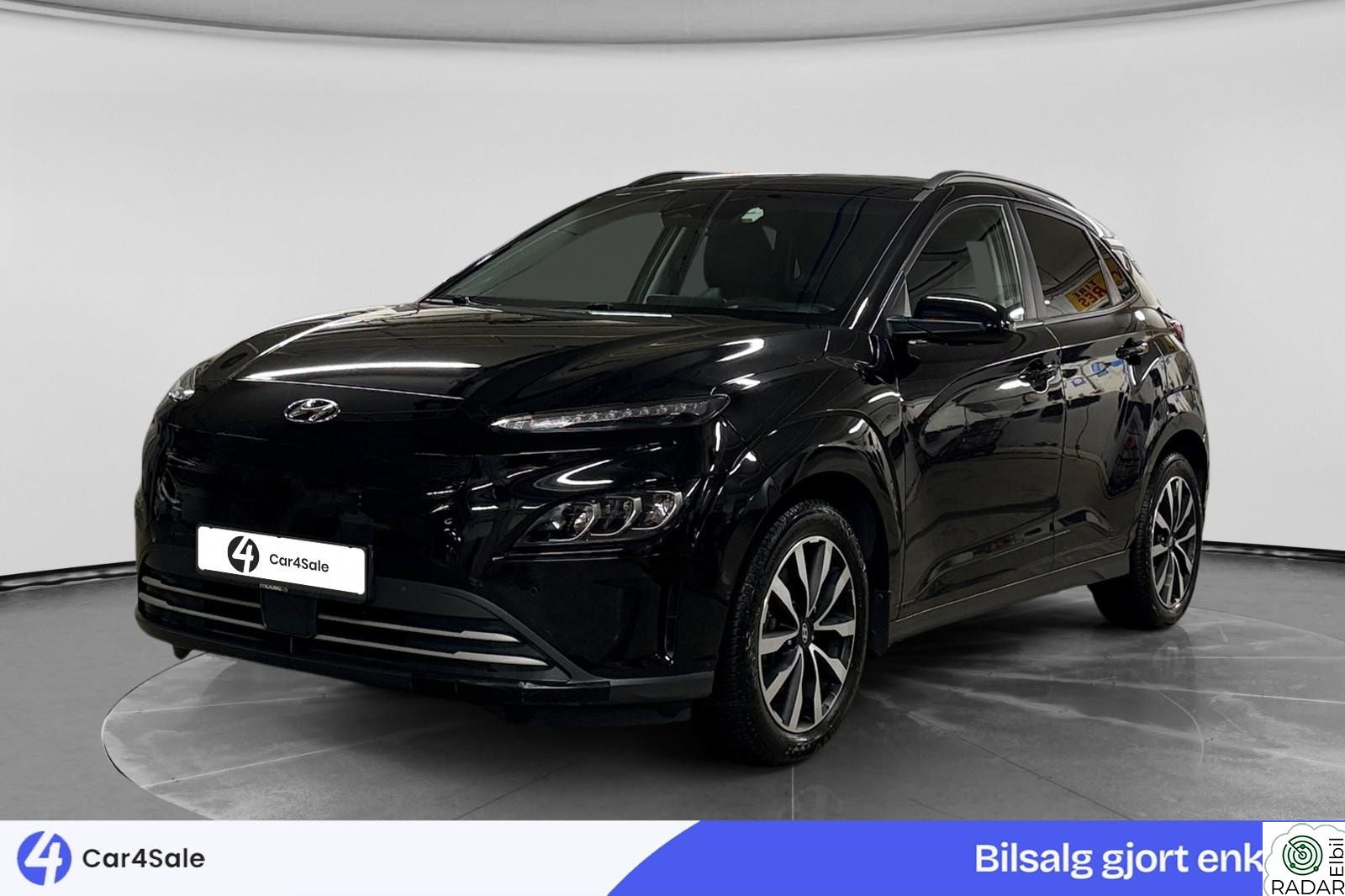 HYUNDAI Kona 484km / Premium / Garanti / Skinn / HUD / ACC / 1 Eier