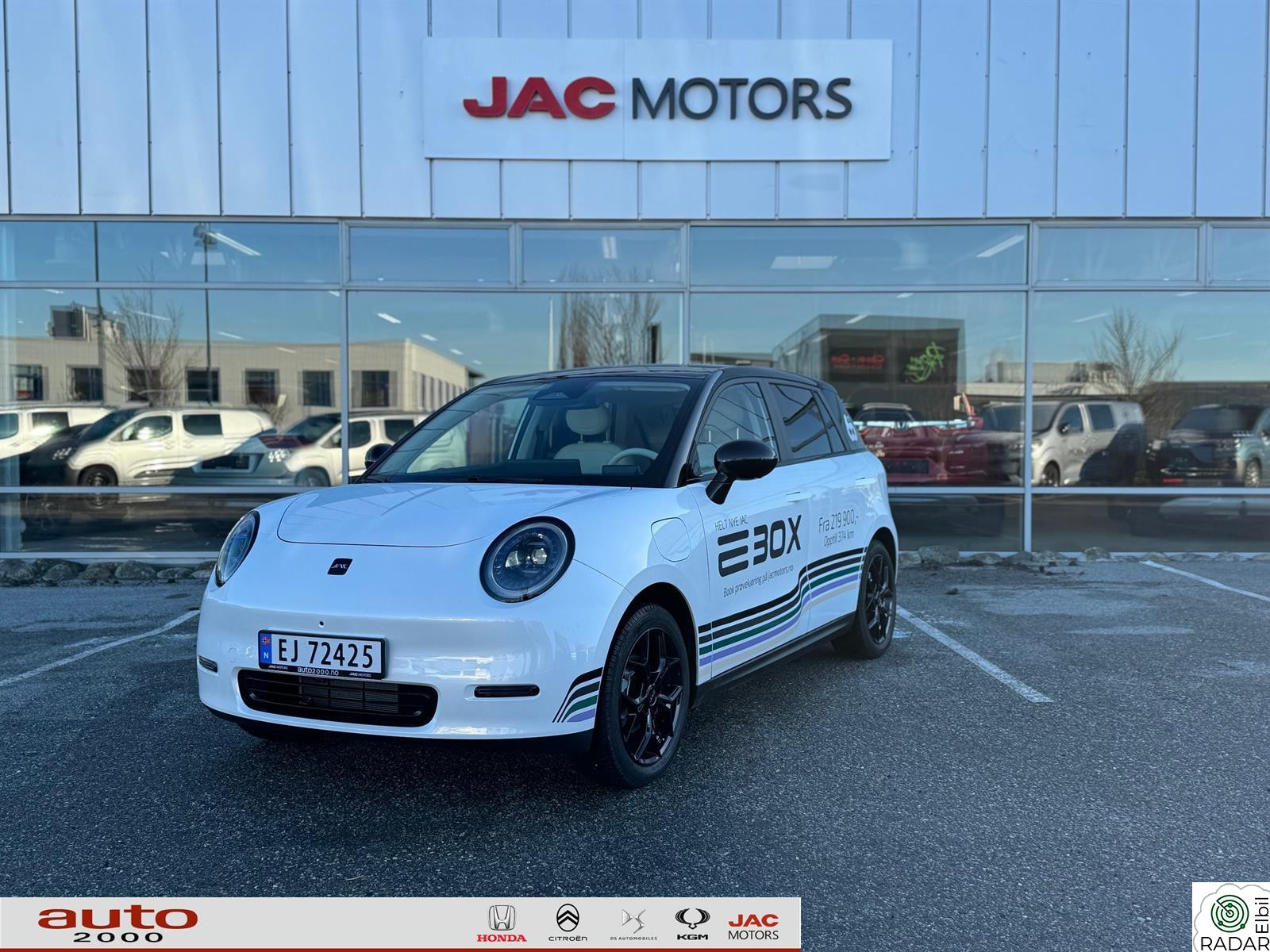 JAC E30X Pure LEASINGKAMPANJE UTEN FORSKUDD!!