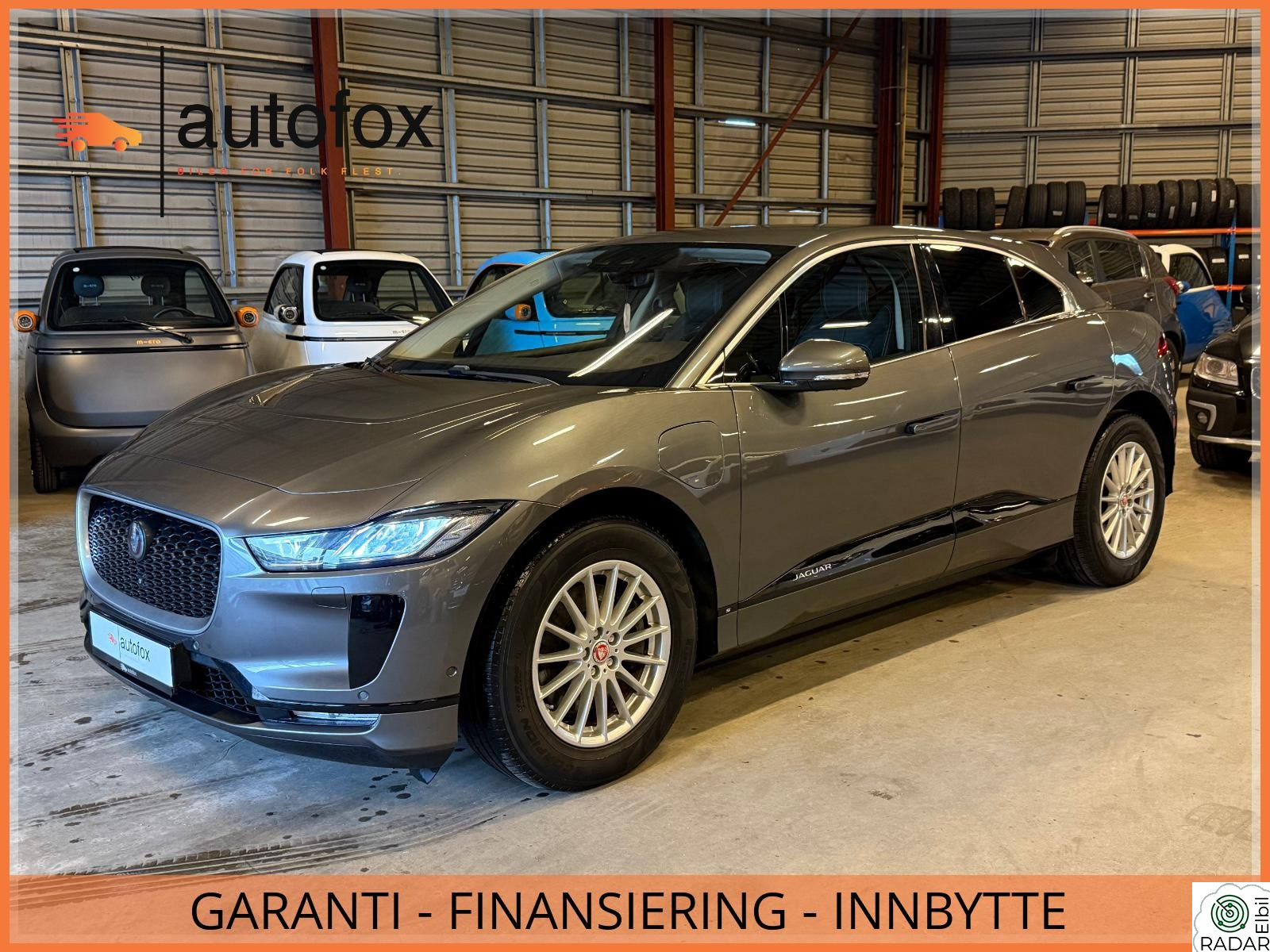 JAGUAR I-PACE Helskinn/Meridian/luft/HUD/Full Serv.Hist/Påkostet/NYEU