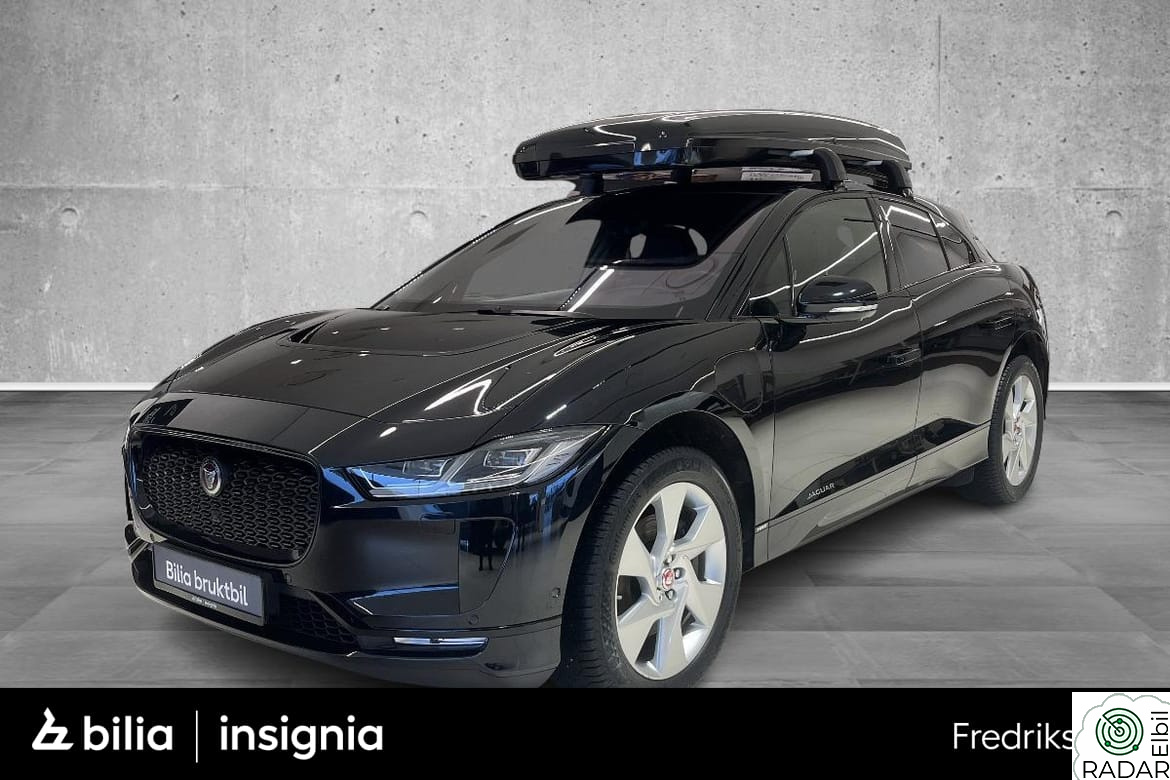 JAGUAR I-PACE EV400 AWD-HUD, DAB+, Glasstak, Skiboks, Ryggekamera