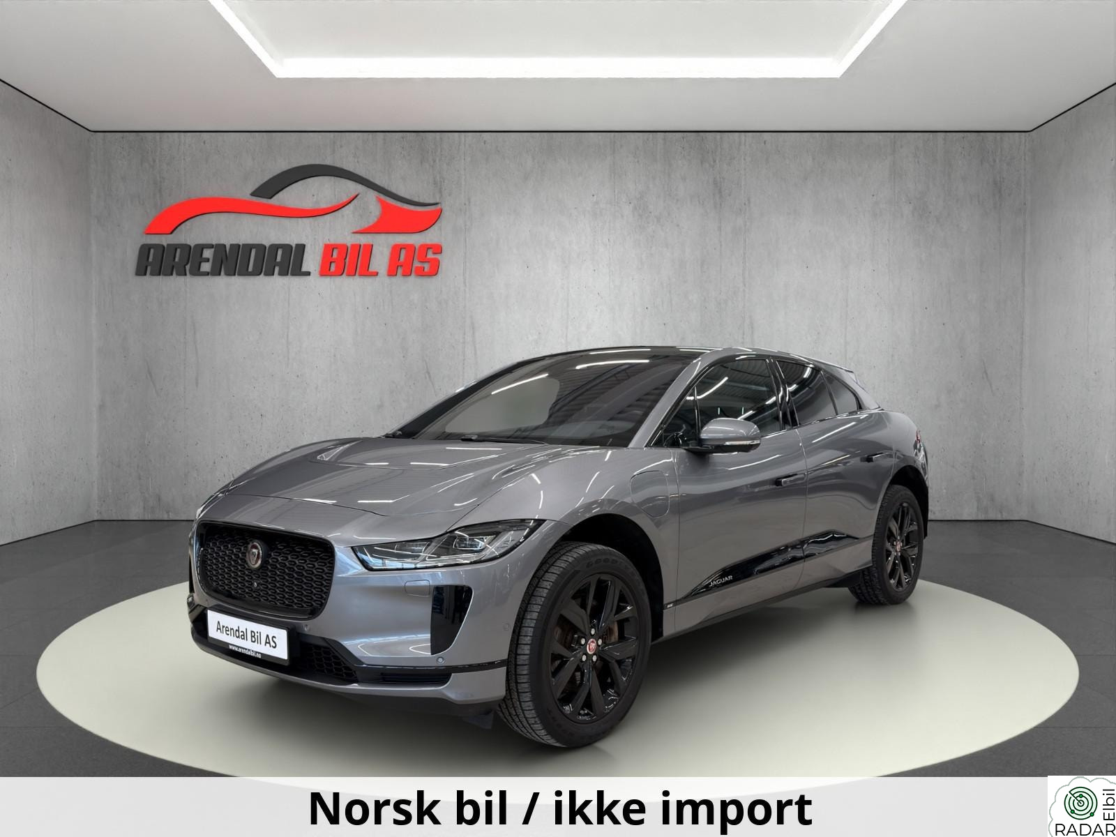 JAGUAR I-PACE 470km 4WD, Pano, Meridian, 360 Kamera, H.feste, Norsk!