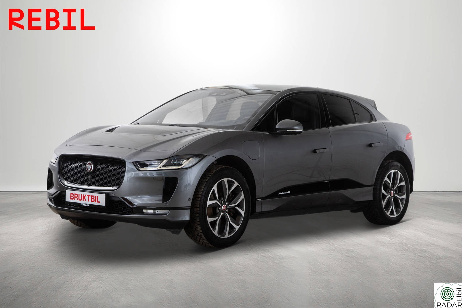 JAGUAR I-PACE EV400 HSE/Skinn/Pano/HUD/Meridian/Luftfjæring/ACC/R.Kam