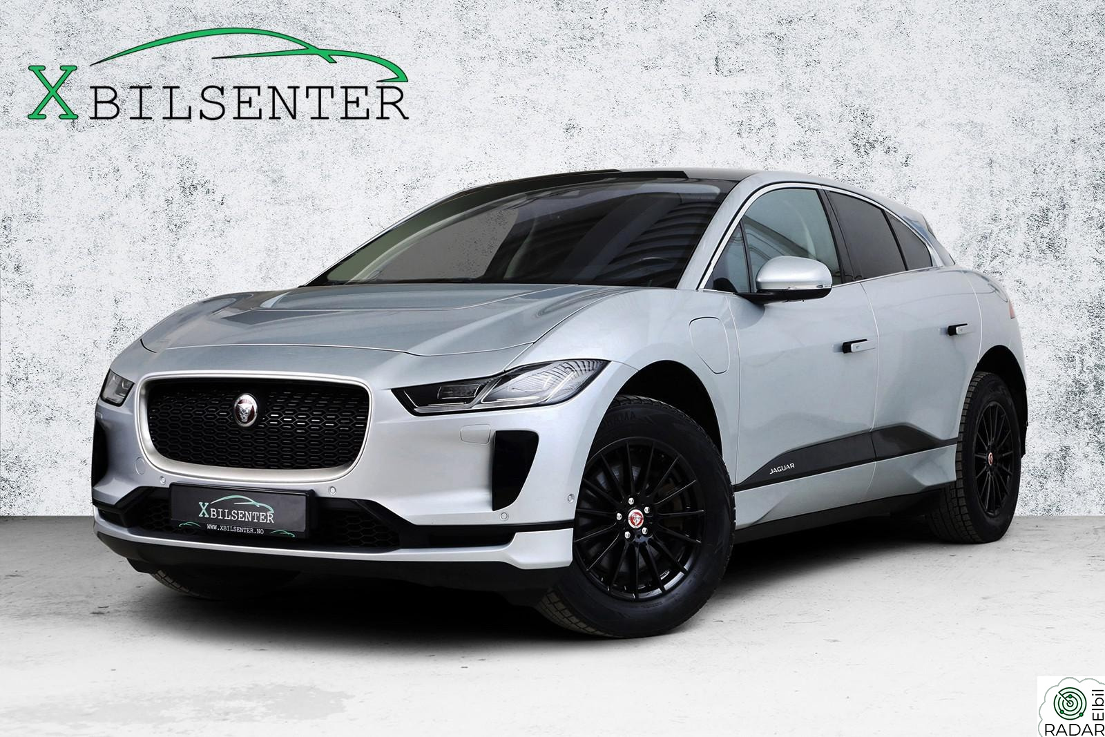 JAGUAR I-PACE EV400 AWD // ACC PANO SKINN 360G MERIDIAN ADAS NORSK+