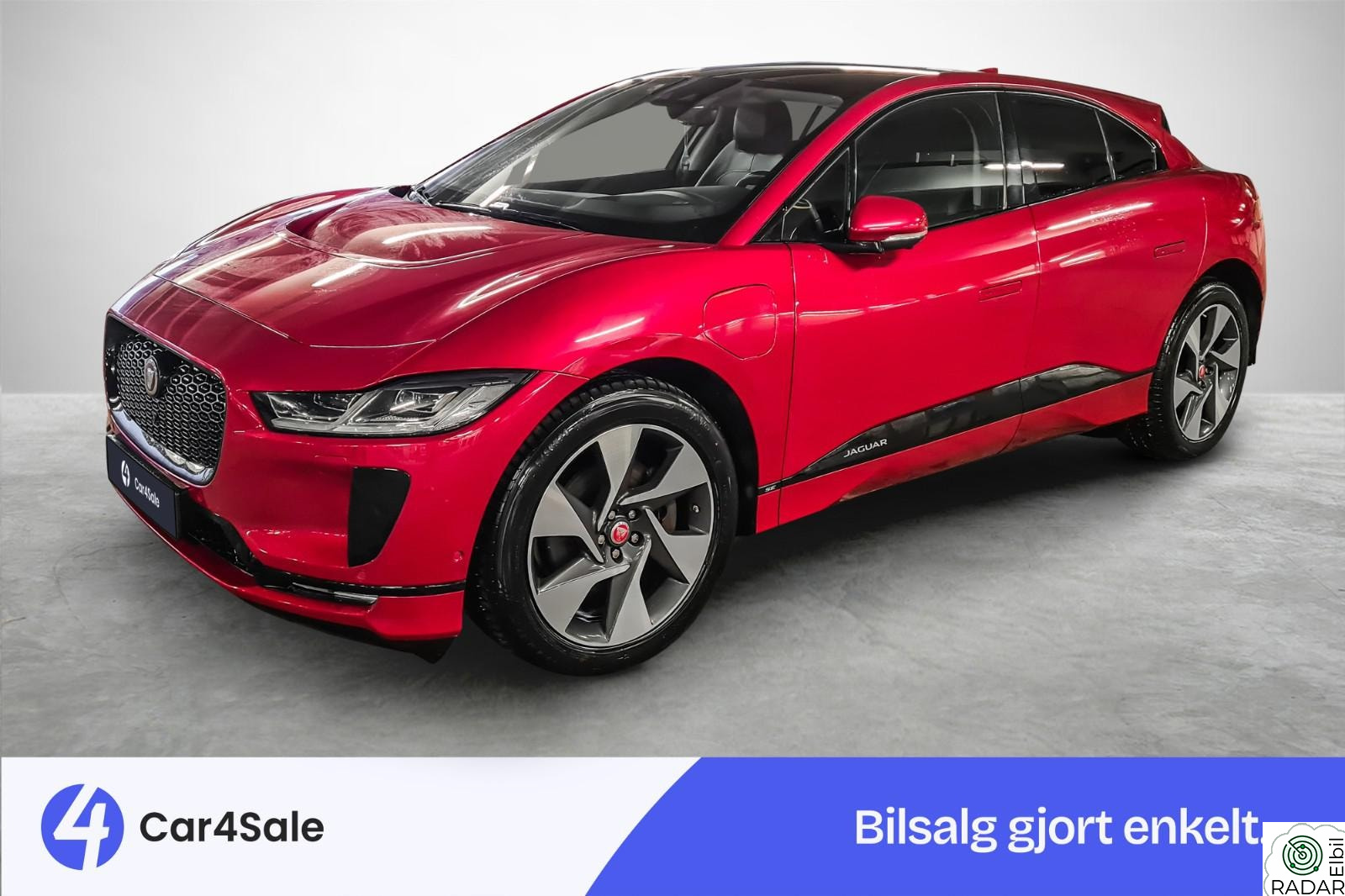 JAGUAR I-PACE EV400 AWD SE / Soltak / 360° / Norsk / HUD/ Luft/ Skinn