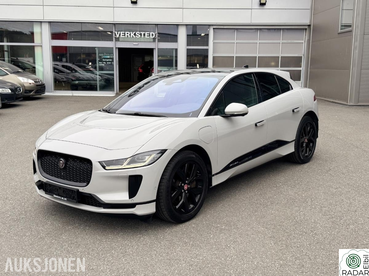 JAGUAR I-PACE EV400 AWD I Luftfjæring I Skinn I Pano I LAV KM I VELHO