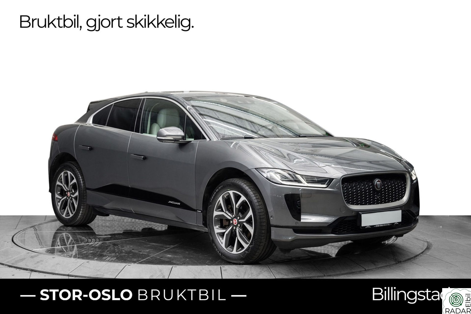 JAGUAR I-PACE EV400 HSE/ACC/Skinn/Krok/Meridian/Luft/360/Navi/Pano