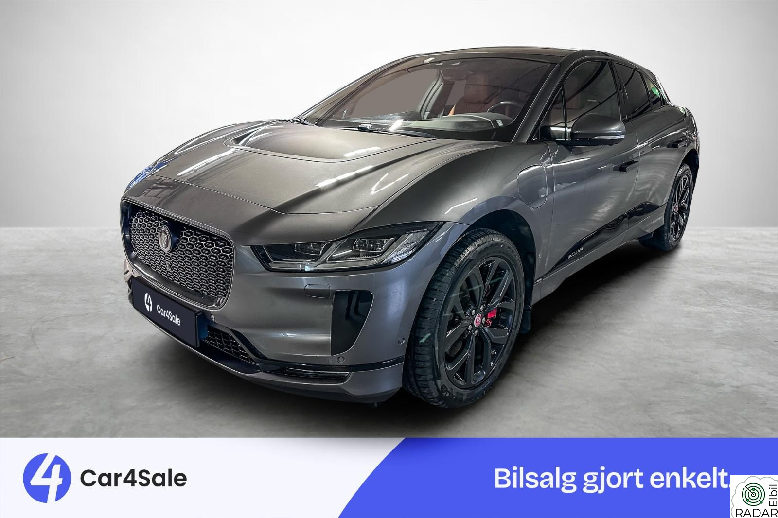 JAGUAR I-PACE EV400 AWD HSE 470km/ Skinn/ Krok/ Pano/ R.Kam/ P.Varmer