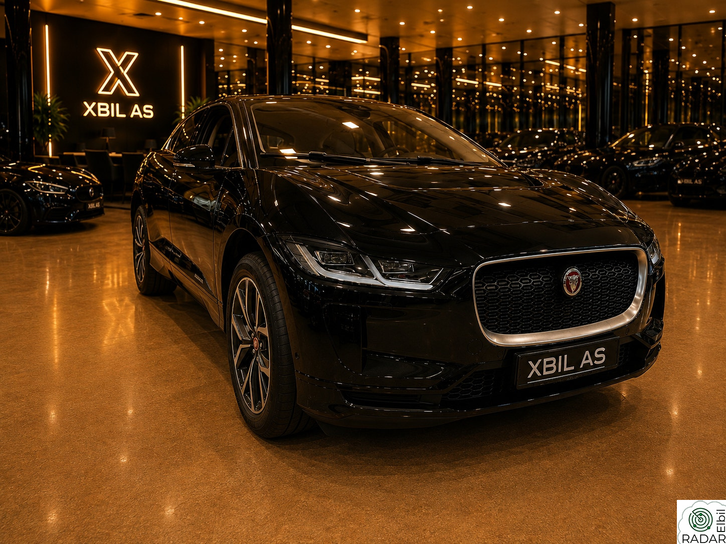 JAGUAR I-PACE 400AWD HSE høyeste utstyrsnivå/HUD/front kamera/luft
