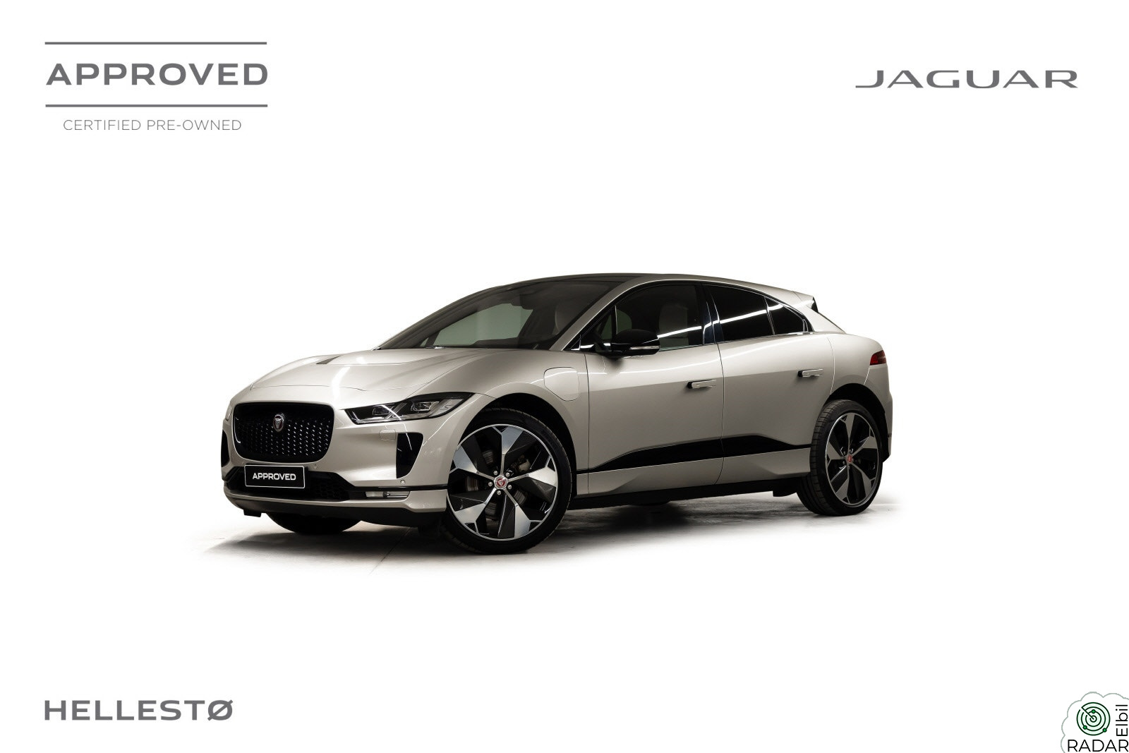 JAGUAR I-PACE 400 hk HSE Unik farge/22"/Black Pack/Luftfjæring