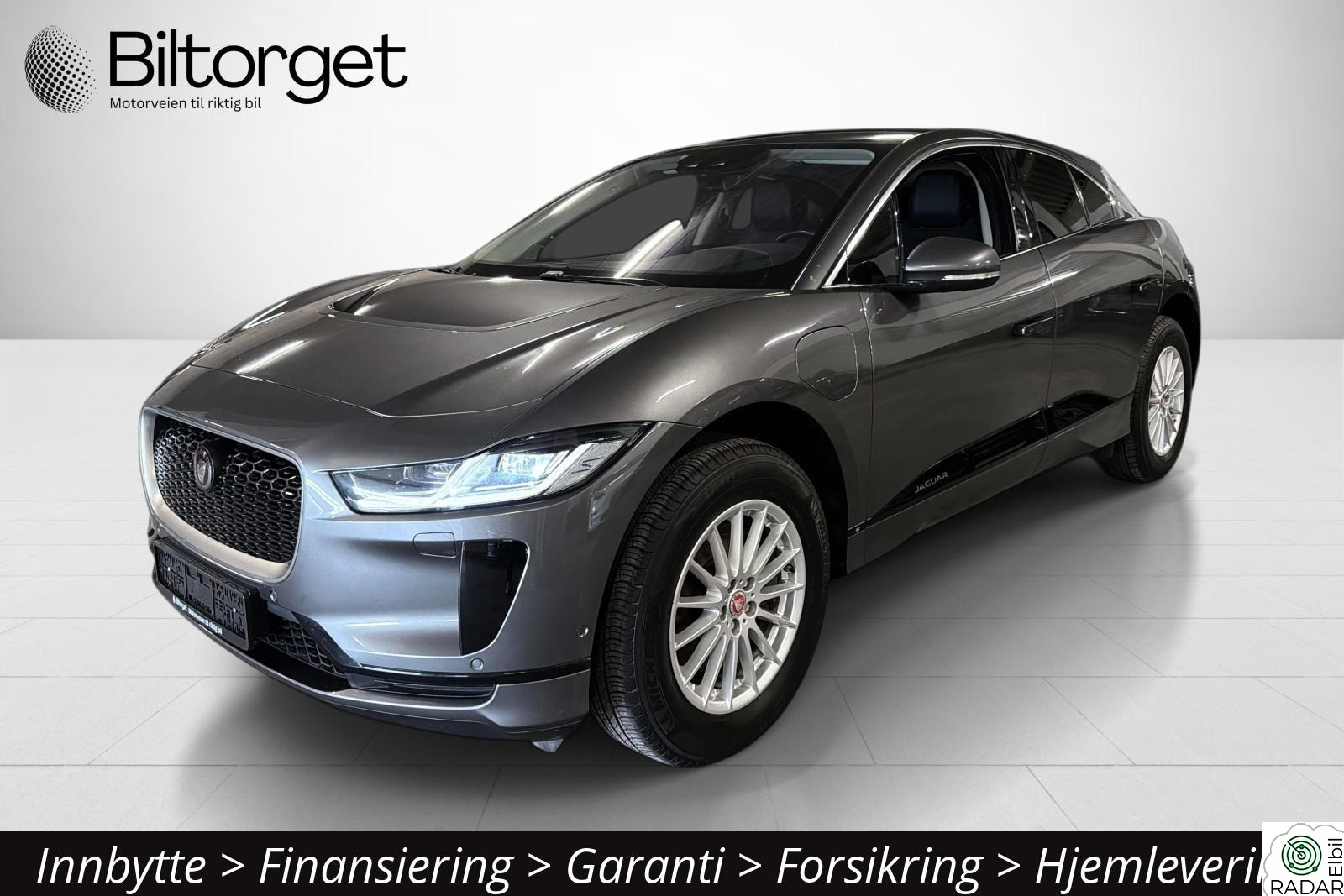 JAGUAR I-PACE EV400 Hengerfeste 470km Pano Skinn Kamera EU27++