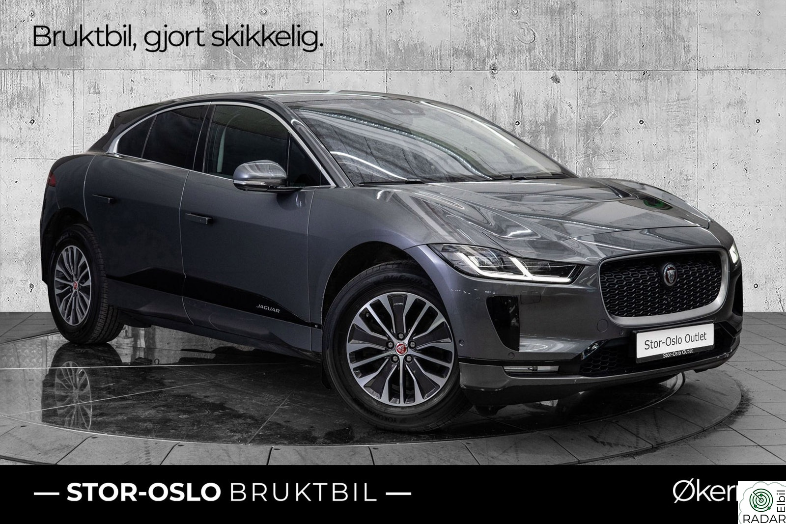 JAGUAR I-PACE Norsk /ACC /Skinn /Head Up /Skinn /Meridian