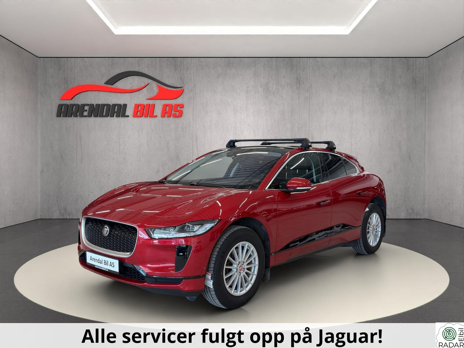 JAGUAR I-PACE 400hk 470km 4WD, Pano, Meridian,1 Eier, Norsk, H.feste!