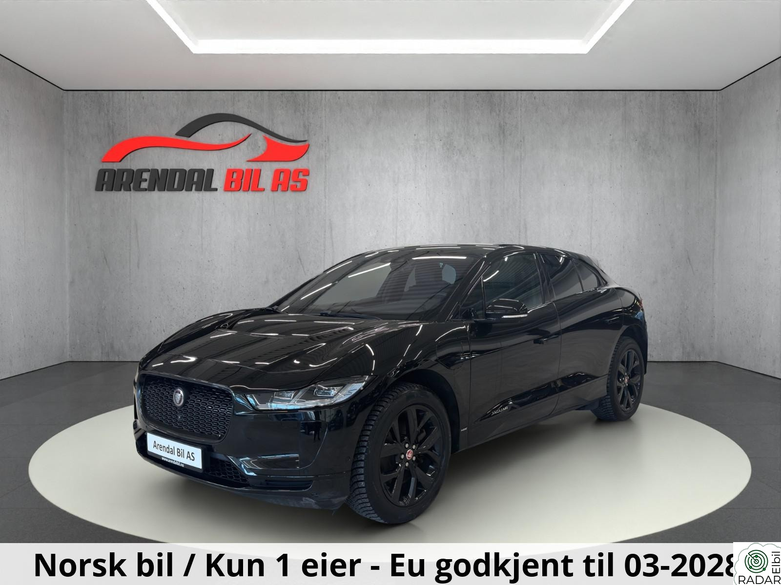 JAGUAR I-PACE HSE 400 AWD Meridian/18veis/Luft/360kam/Matrix/Spekket!