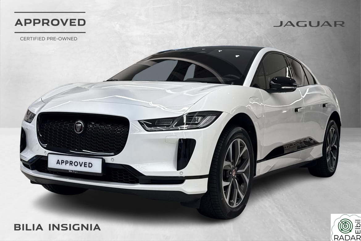 JAGUAR I-PACE AWD, Luft, Head-up, 20", 360cam, Pano, skinn, LED, App