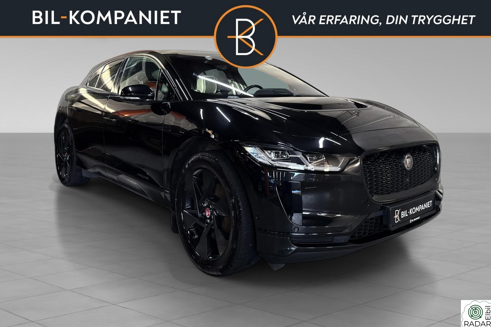 JAGUAR I-PACE | All Black | Meridan | AWD | Varme i ratt | Krok | mm.