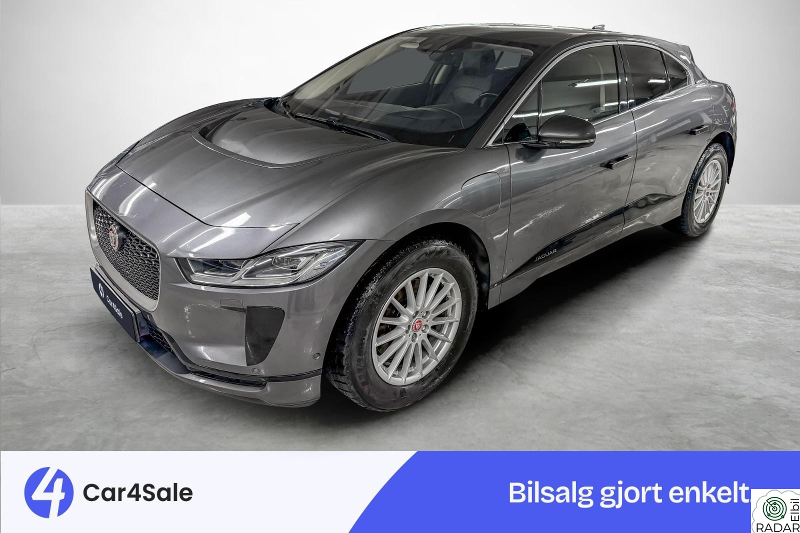 JAGUAR I-PACE EV400 AWD 470km / Skinn / Luft / Meridian / P.Varm/ HUD