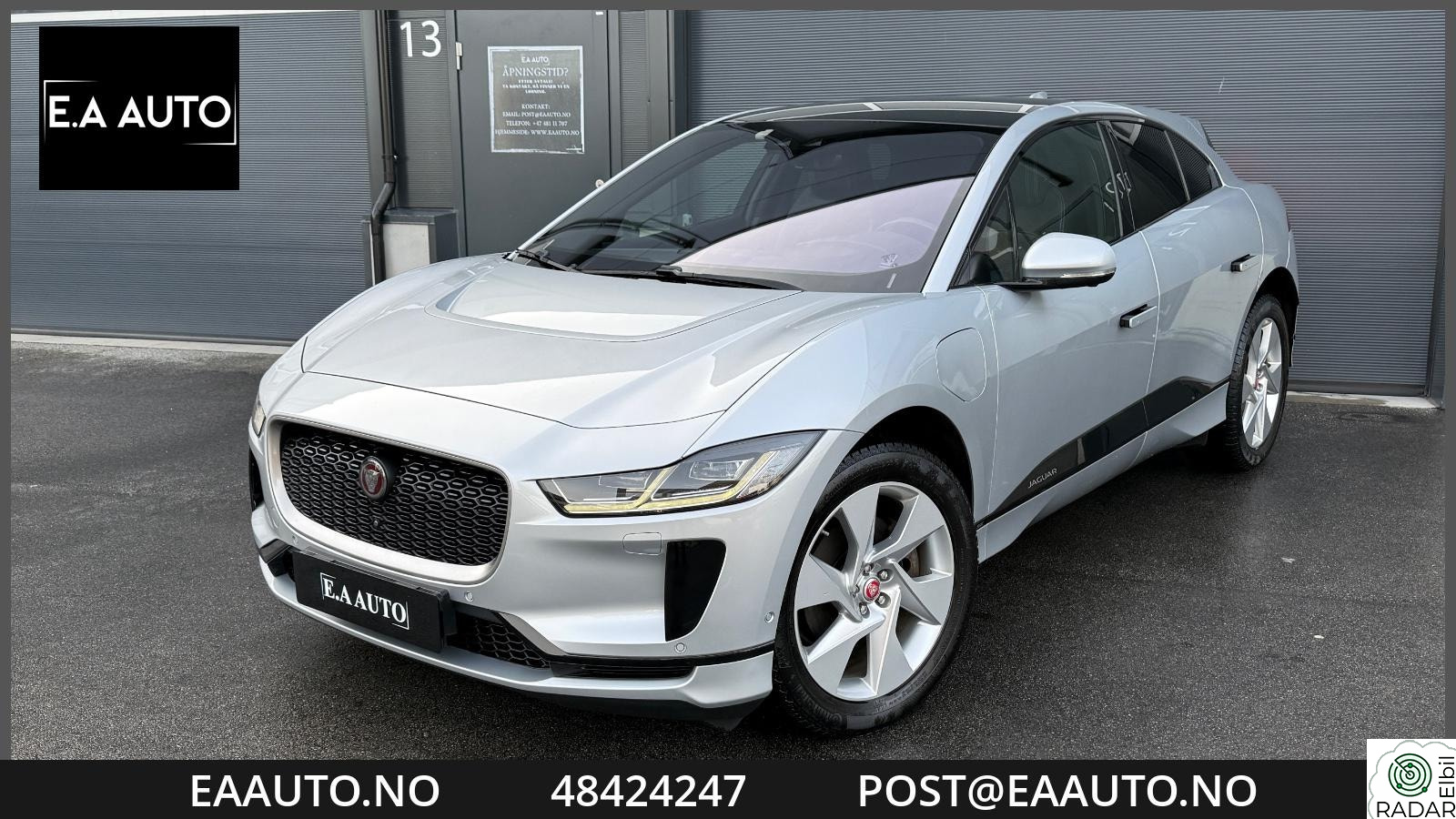 JAGUAR I-PACE EV400/AWD/LUFT/HUD/MERIDIAN/PANORAMA/ACC/360*++
