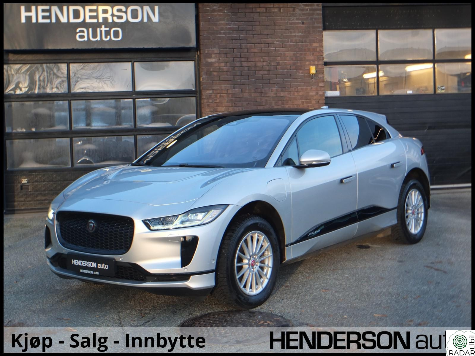 JAGUAR I-PACE EV400/ACC/Meridan/Krok/Varme i ratt/Lav km/Panorama