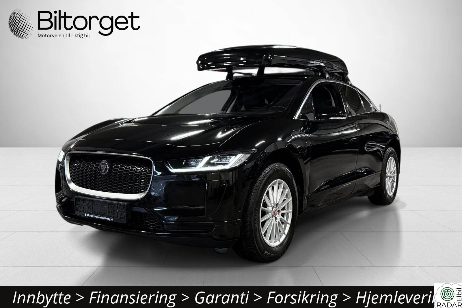 JAGUAR I-PACE EV400 Skinn ACC Skiboks 470km AWD Navi EU27++