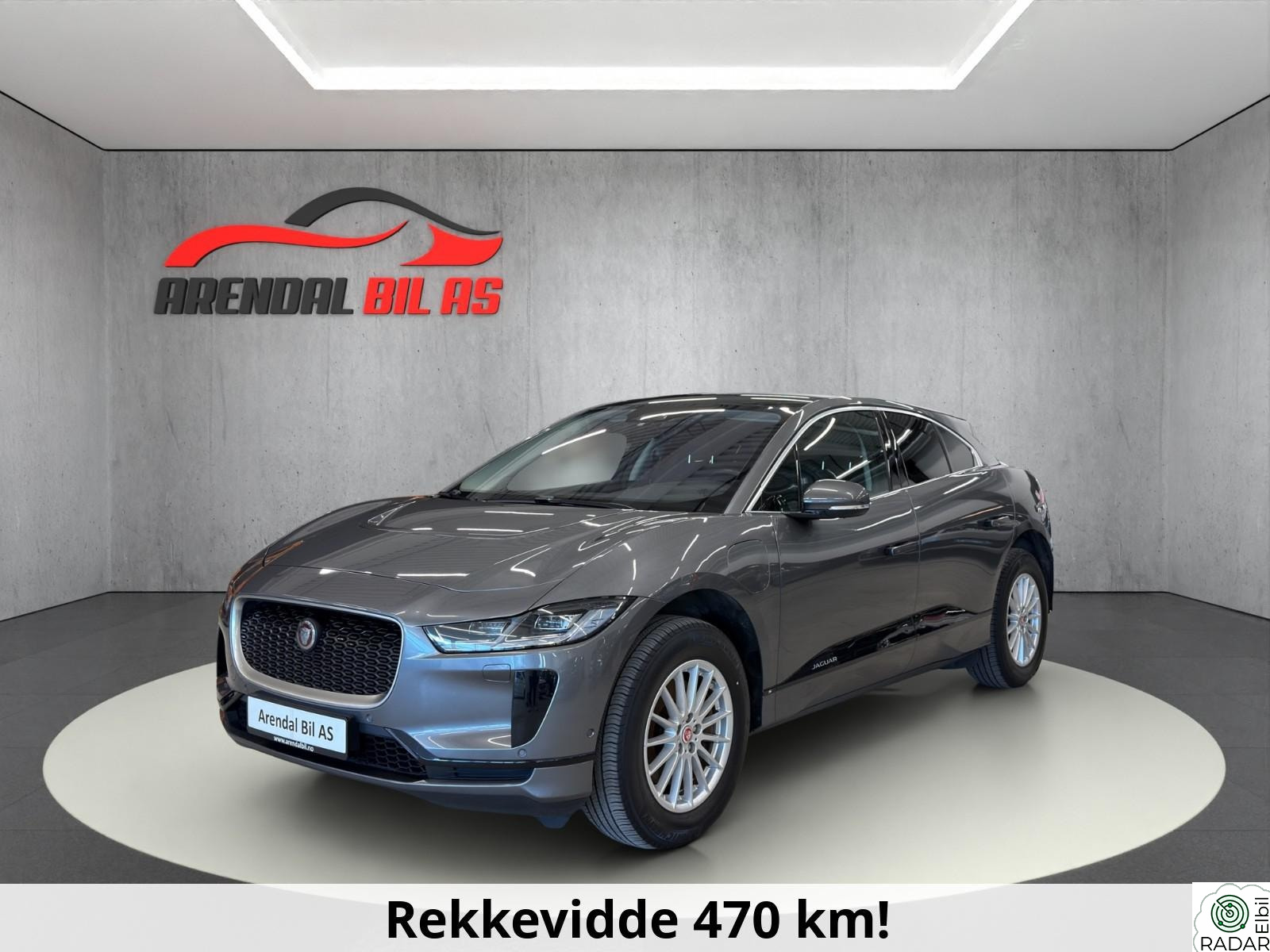 JAGUAR I-PACE EV400 Skinn, Ad Cruise, Navi, Panorama, Norsk, H.feste!