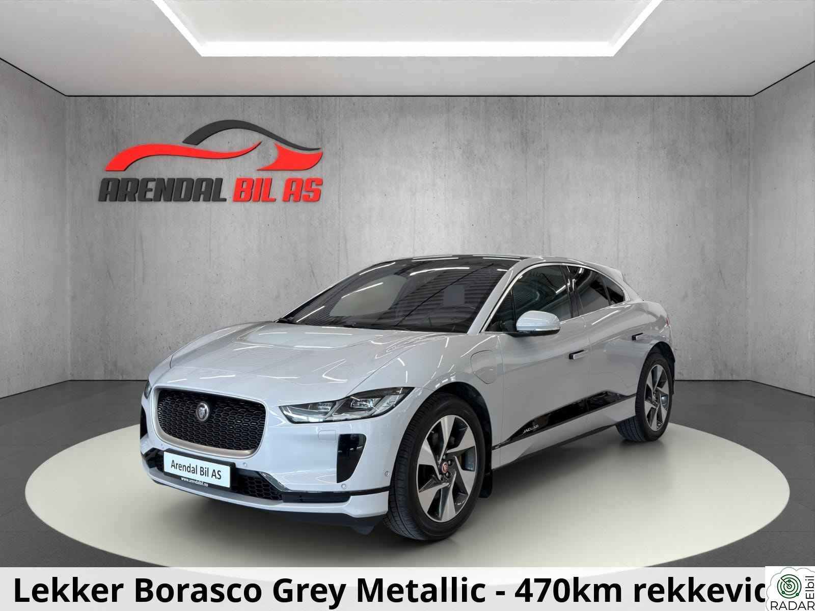 JAGUAR I-PACE 400hk AWD, Adaptiv C, Meridian, Luftfjæring, Norsk bil!