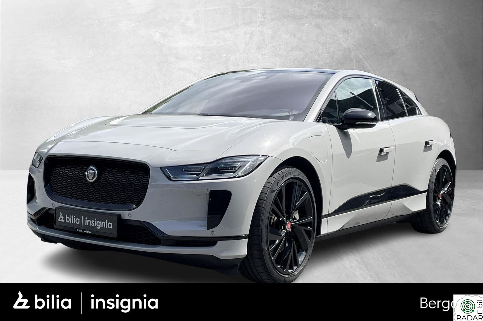 JAGUAR I-PACE EV400 AWD Pano/Luftfjæring/ 22"/Skinn/BlackPack/S&V