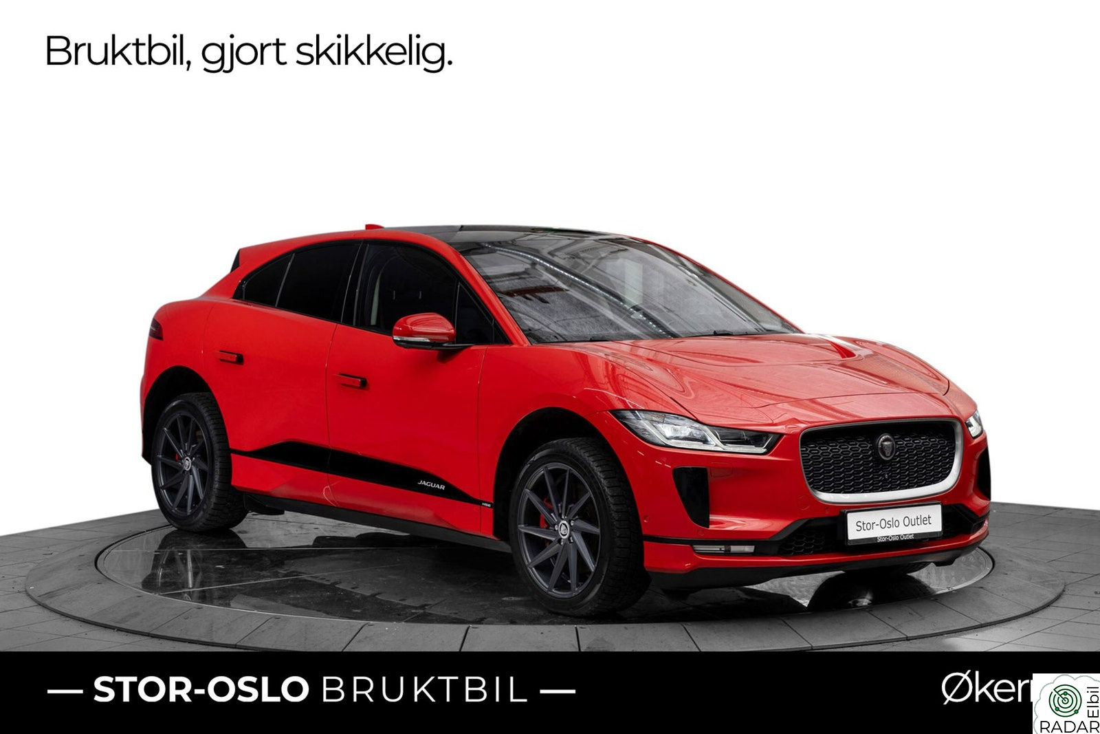 JAGUAR I-PACE EV400 HSE First Edition 4x4/Bilen er rikelig utstyrt!