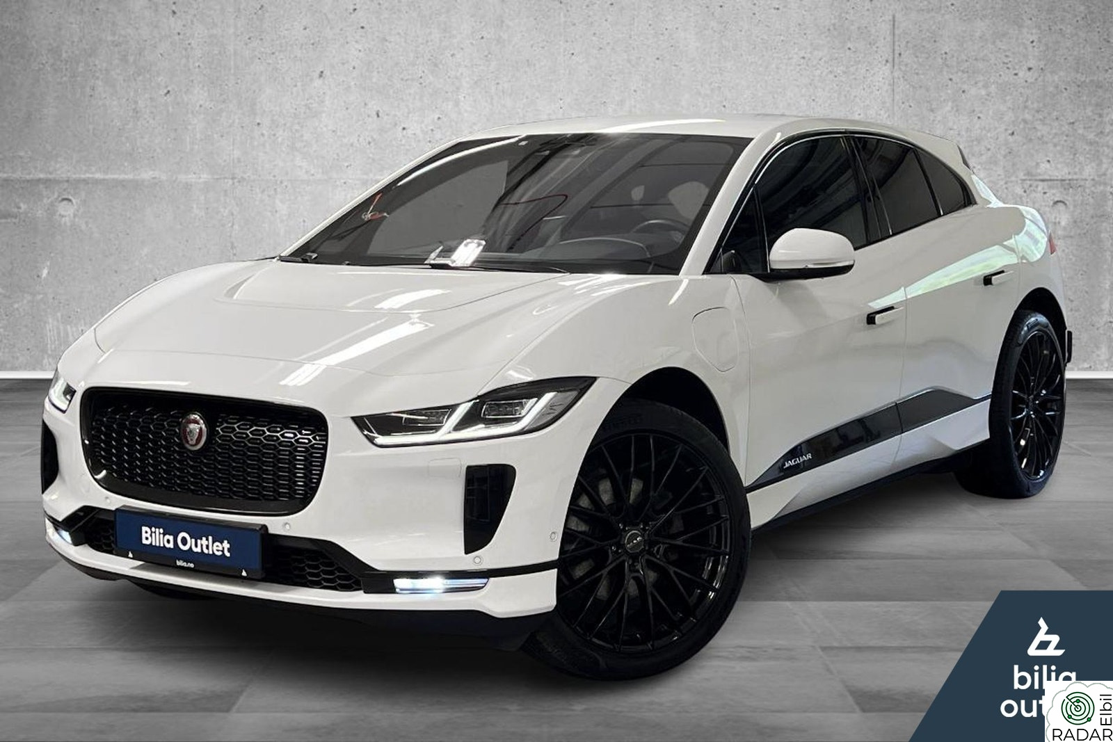 JAGUAR I-PACE EV400, Meridian, 22" sommer, Adaptiv Cruise, Skinn