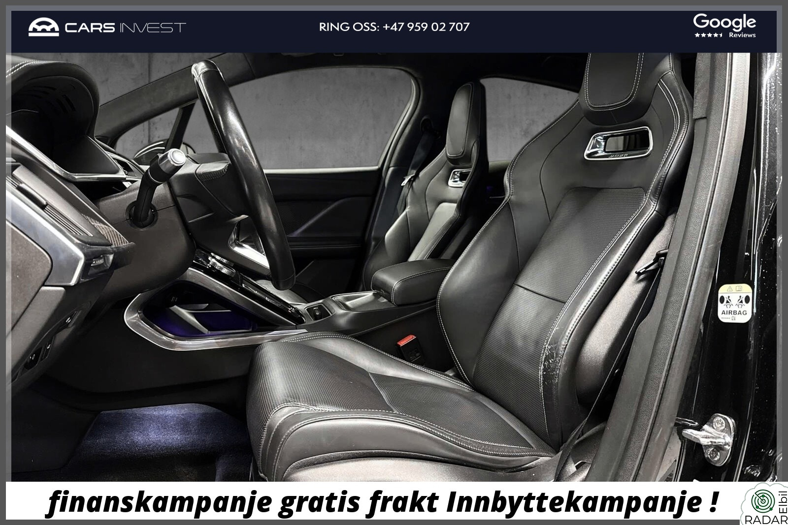 JAGUAR I-PACE HSE Performance Sportsseter|Kamera|Carplay