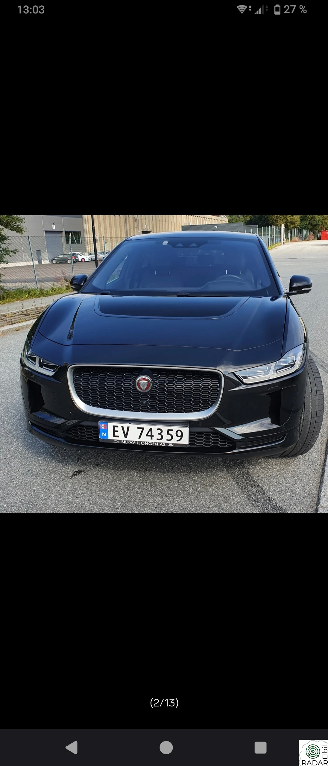 JAGUAR I-PACE SPEKKET AWD NY12V BATT.NY FRONTR/AWD /SKINN/PANO/KROK/