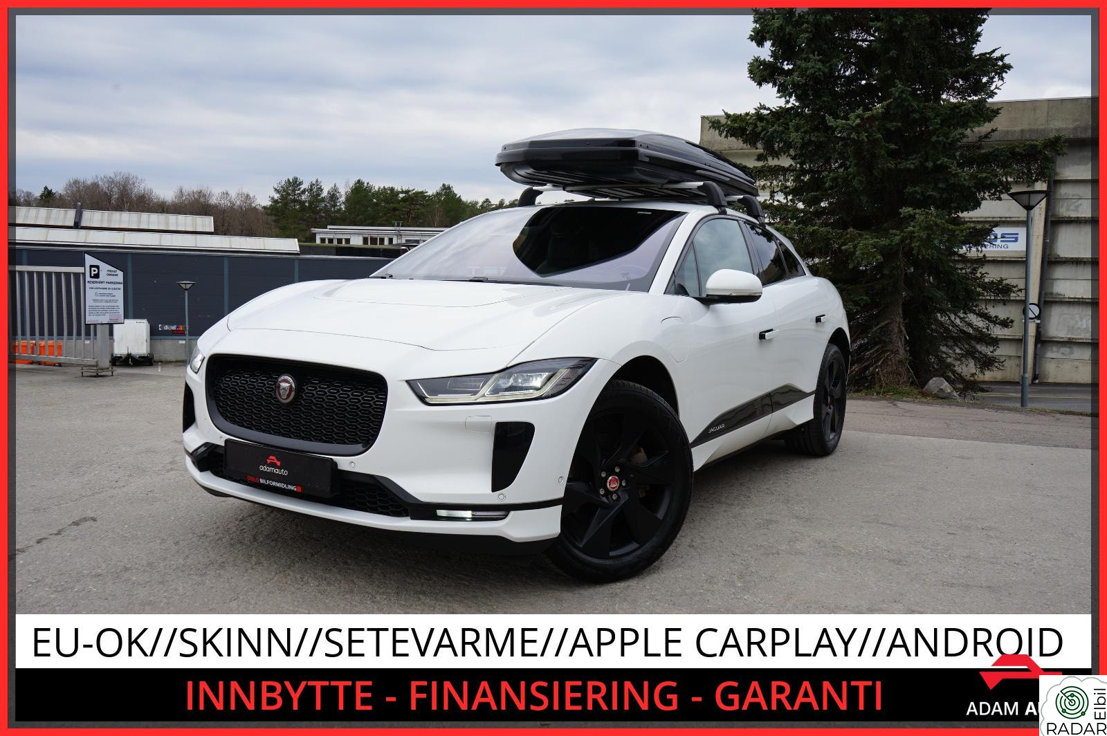JAGUAR I-PACE 400HK//HEAD UP//KEYLESS//R.KAM//ACC//RATTVARME//++