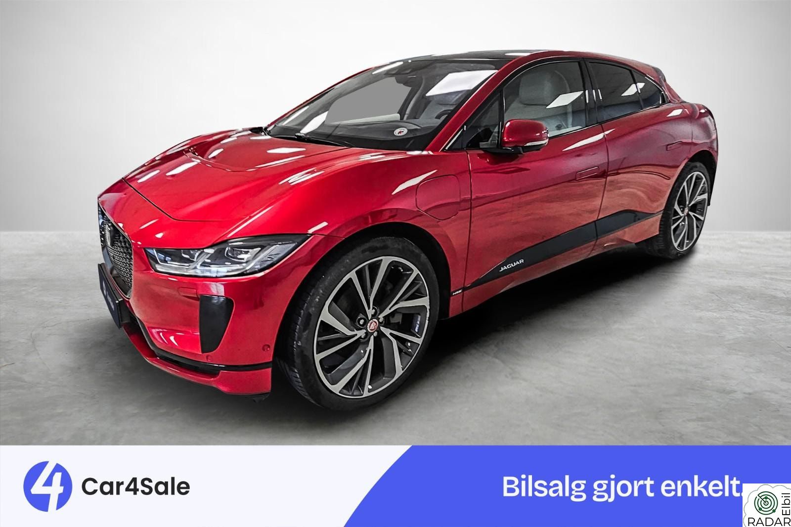 JAGUAR I-PACE EV400 AWD 470km/Meridian/HUD/Krok/360/Skinn/18-veis