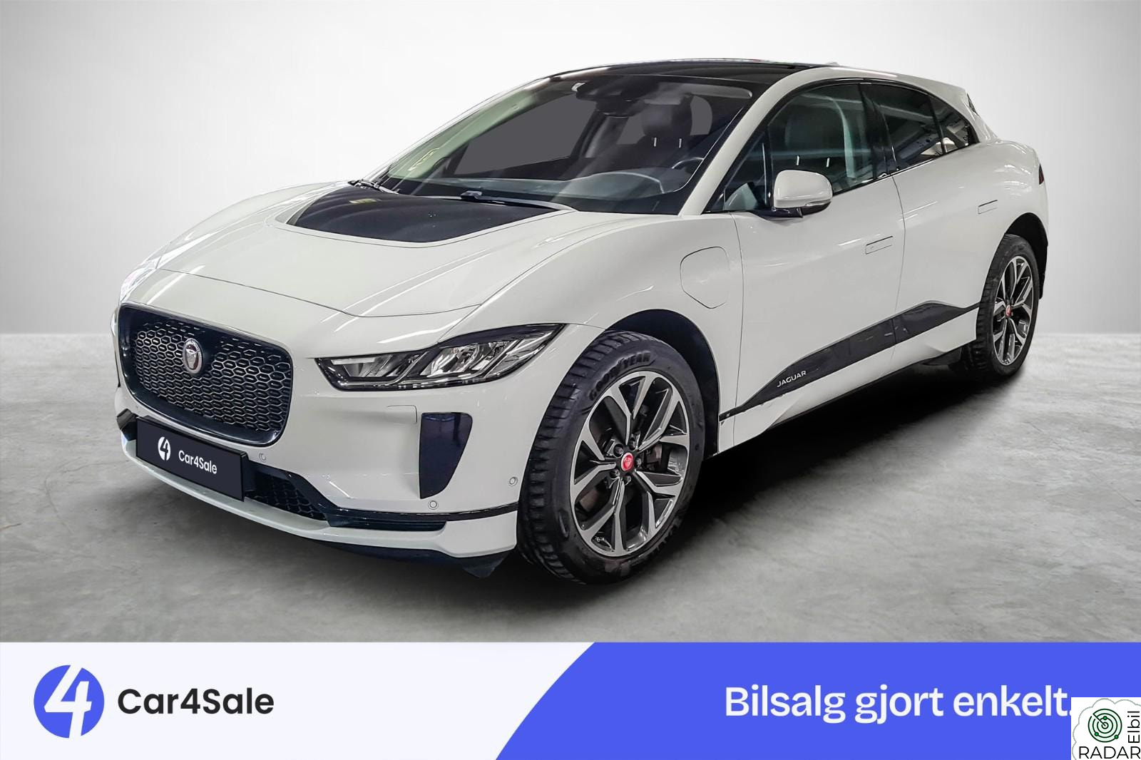 JAGUAR I-PACE EV400 AWD / Krok / Soltak/ ACC/ Meridian/ V.Pumpe/ EU27
