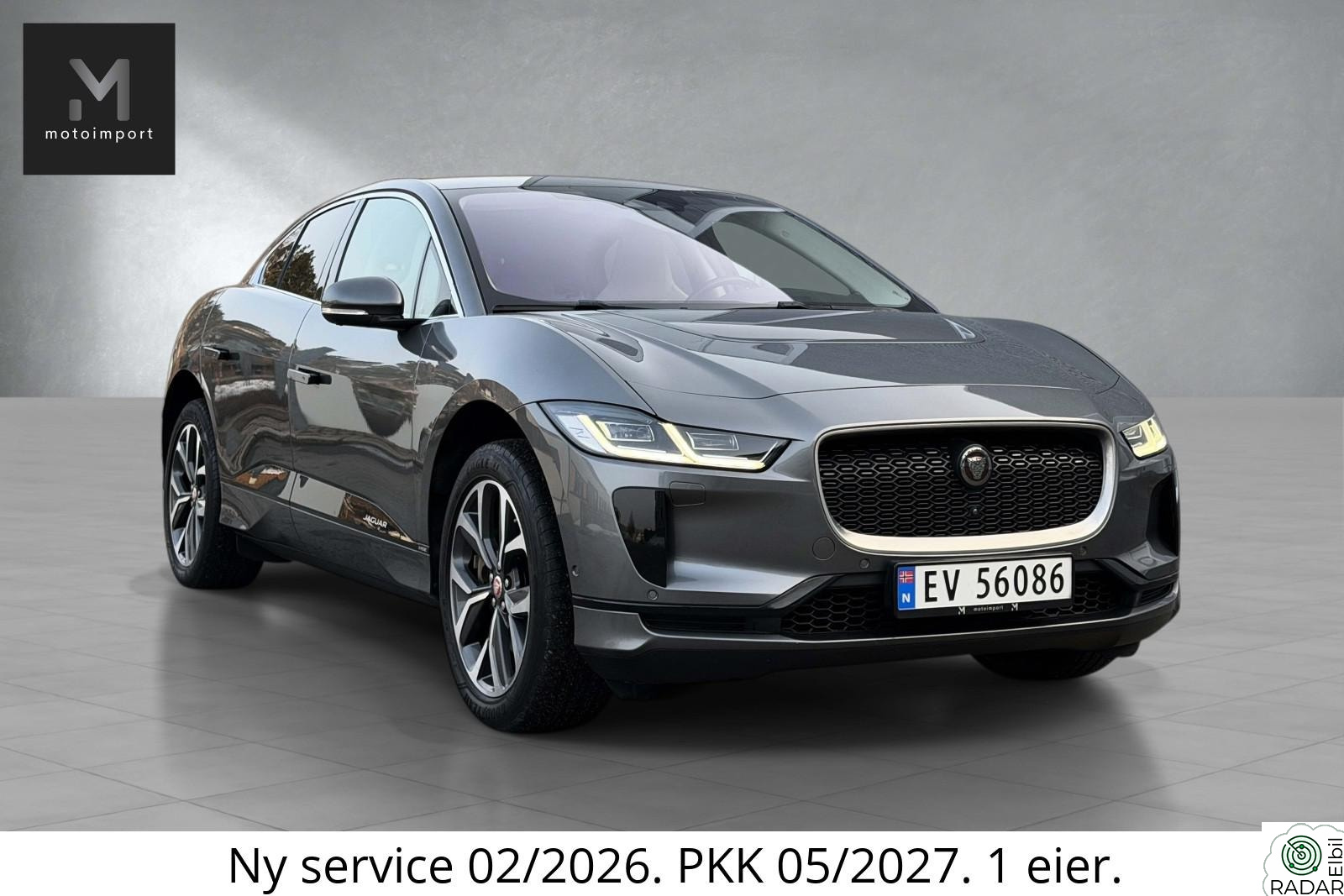 JAGUAR I-PACE HSE/PERFORMANCE/FIRSTEDITION/1*EIER/HISTORIKK