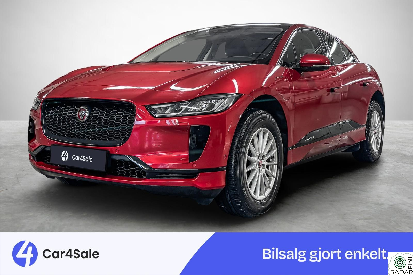 JAGUAR I-PACE EV400 470km / Skinn / Pano / Meridian / LED / 1 Eier ++