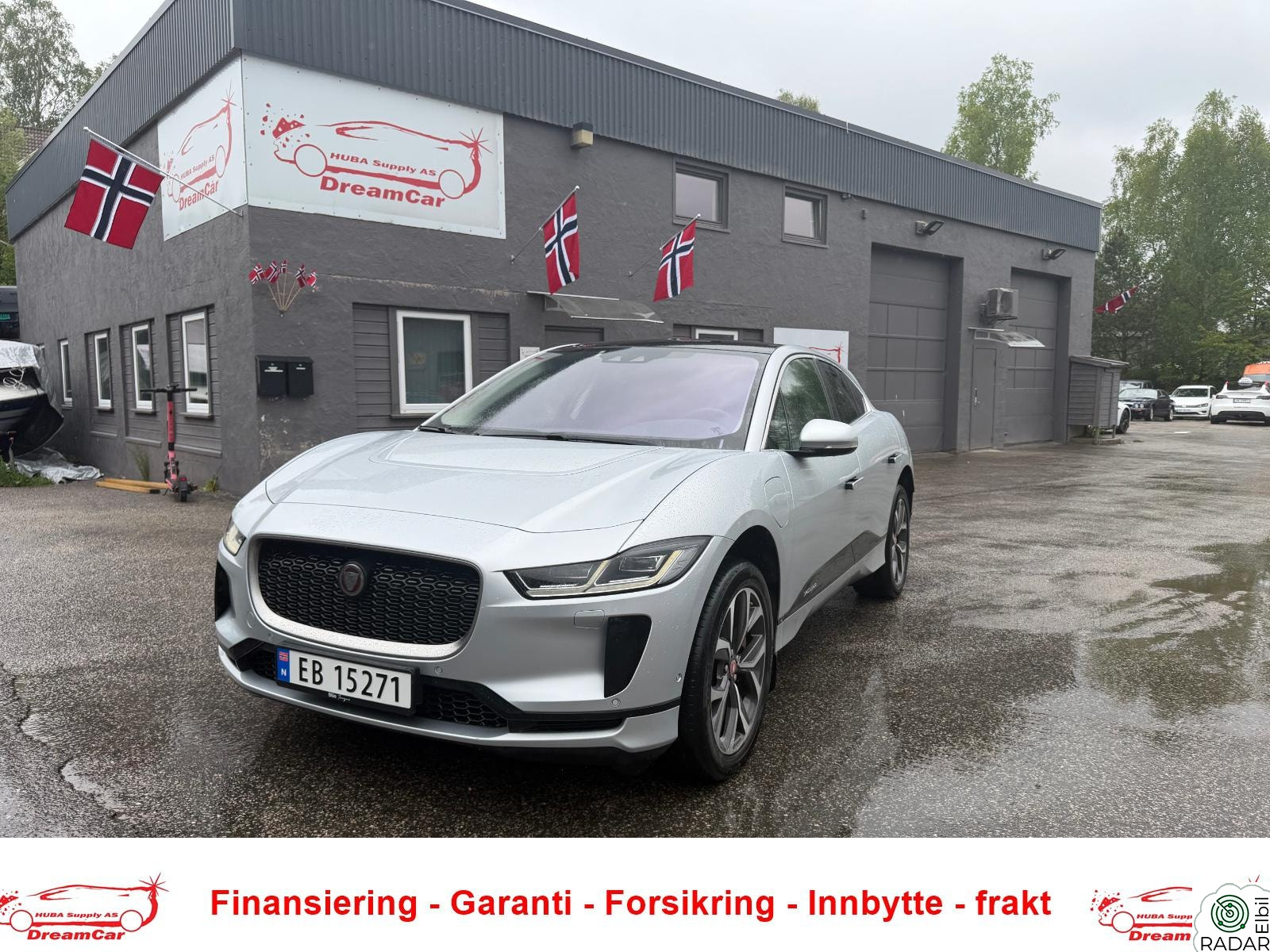 JAGUAR I-PACE 2019*400 hk*AWD*90 kWh*WLTP 480 km*Nypris