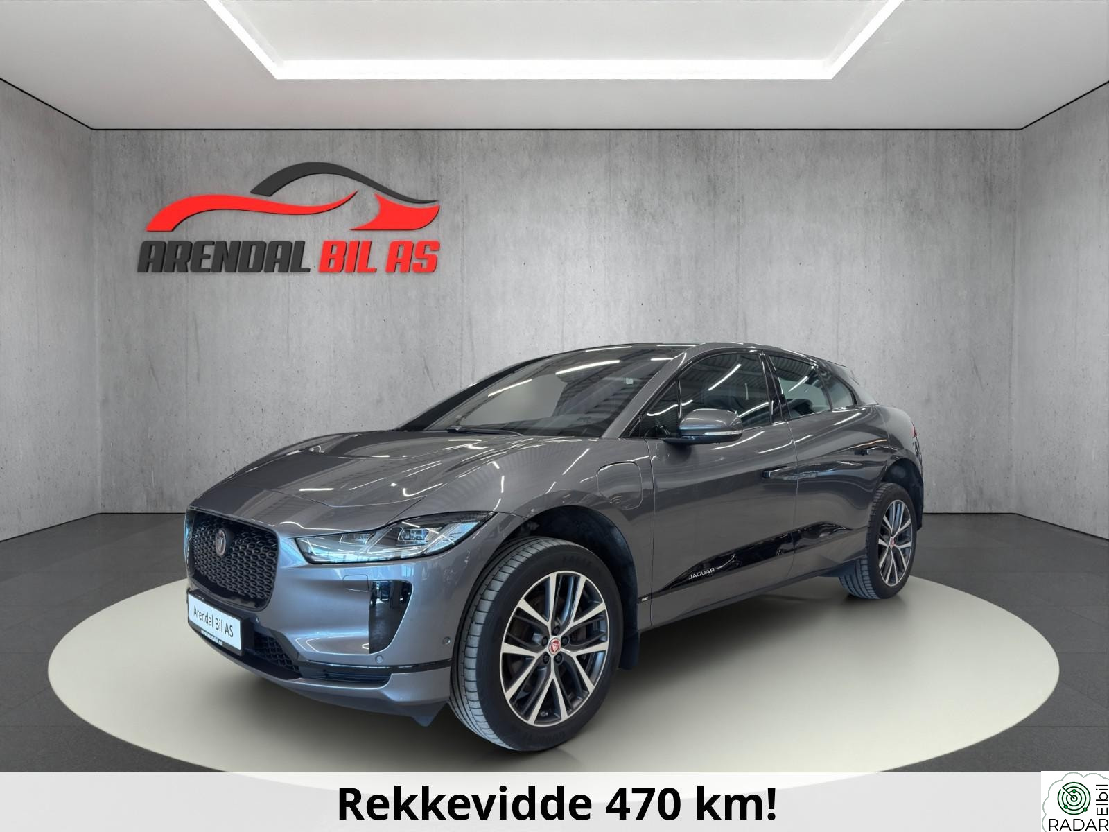 JAGUAR I-PACE EV400 Skinn, Ad Cruise, Navi, Panorama, Norsk, Kamera++