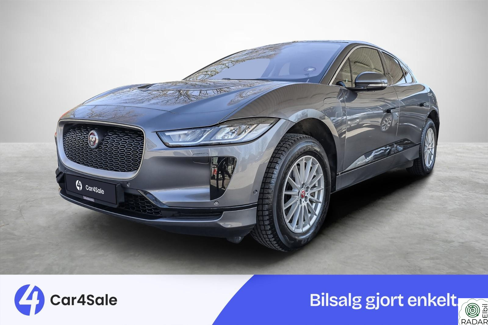 JAGUAR I-PACE EV400 AWD HSE 470km/ Skinn/ Krok/ Pano/ HUD/ Matrix ++