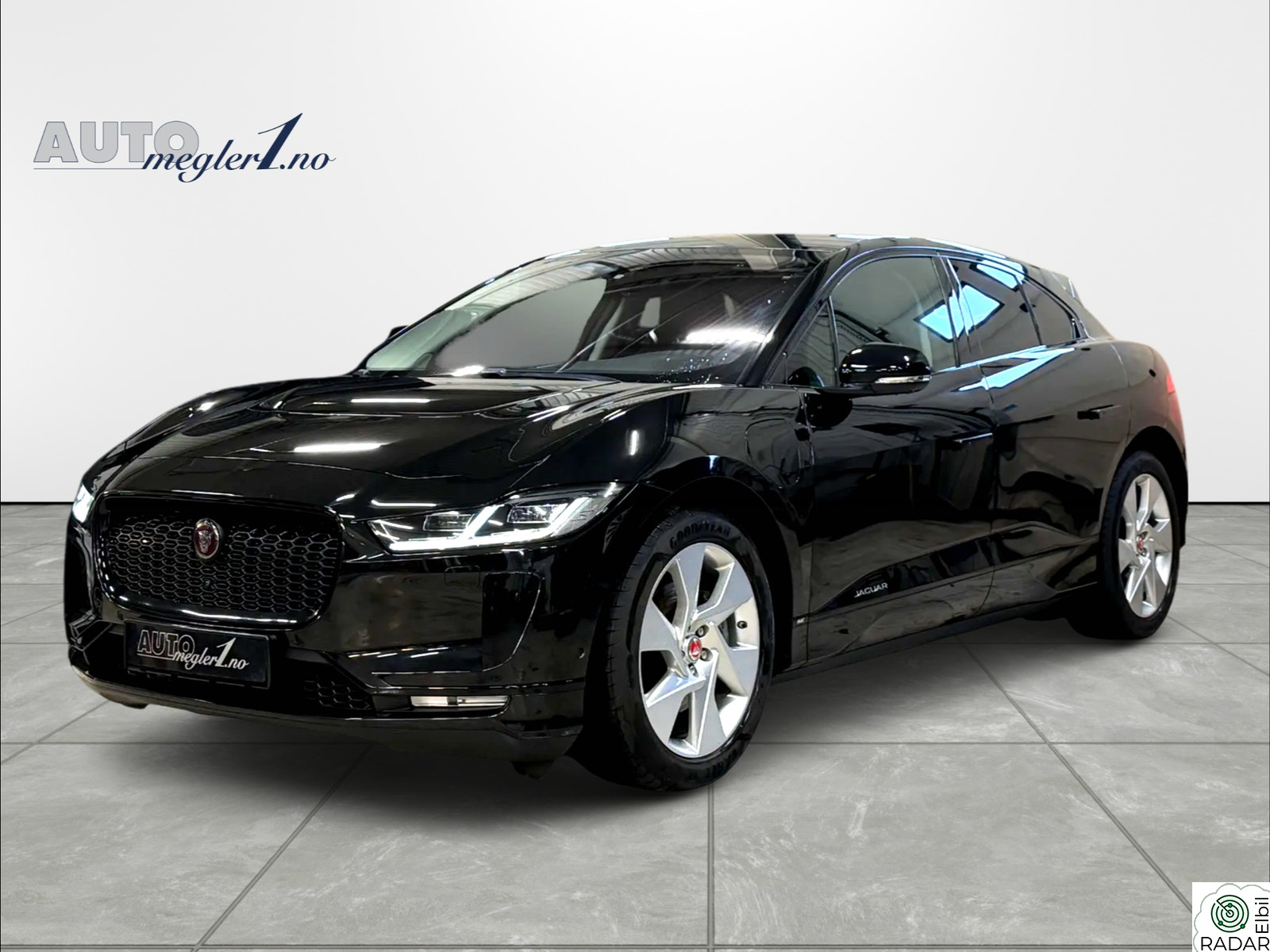 JAGUAR I-PACE 400 AWD,Meridian,Luftfjæring,HUD,360,Garanti