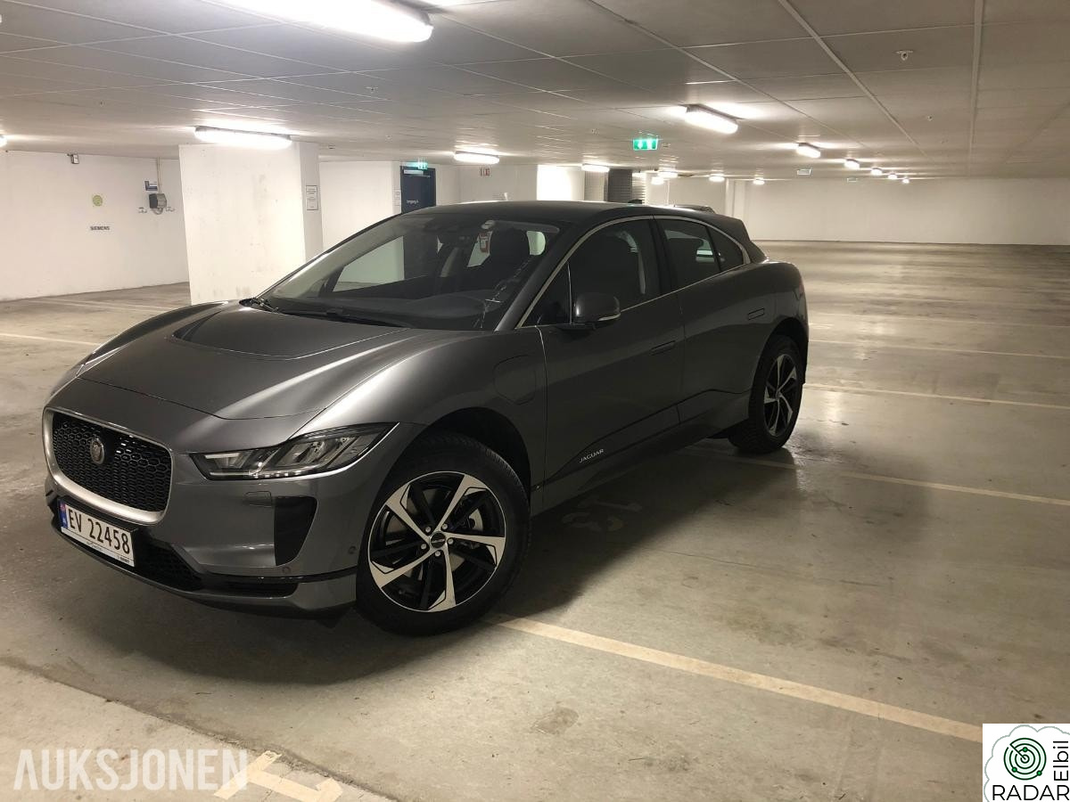 JAGUAR I-PACE S, AWD, Adaptiv cruisekontroll, Ryggekamera, S+V dekk