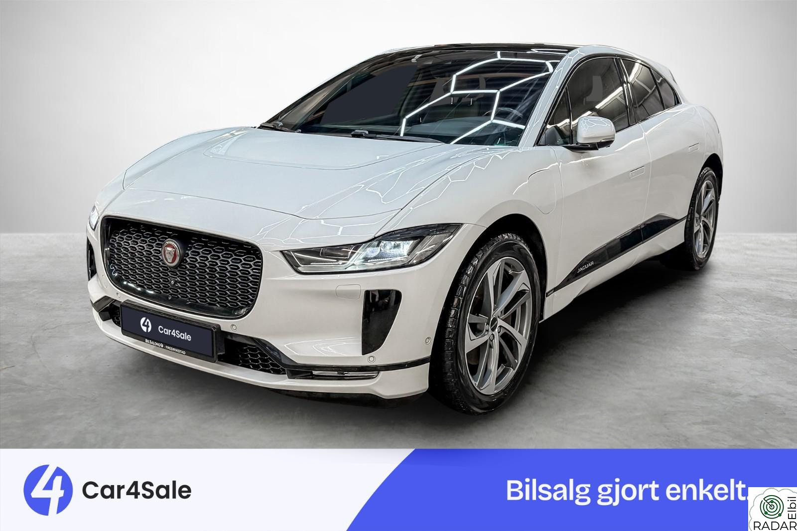 JAGUAR I-PACE EV400 AWD HSE 470km/ Skinn/ Krok/ Pano/ HUD/ Matrix ++