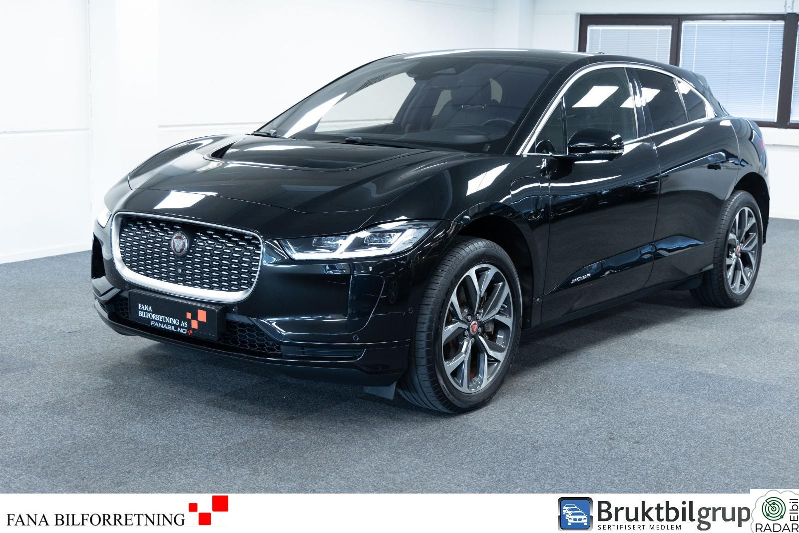 JAGUAR I-PACE EV400/Luftfjæring/Meridian/Head-Up/Panorama/Krok/360kam